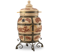 Тандыр &quot;Персидский&quot; (ЭКО-Тандыр), 30 см, слоновая кость