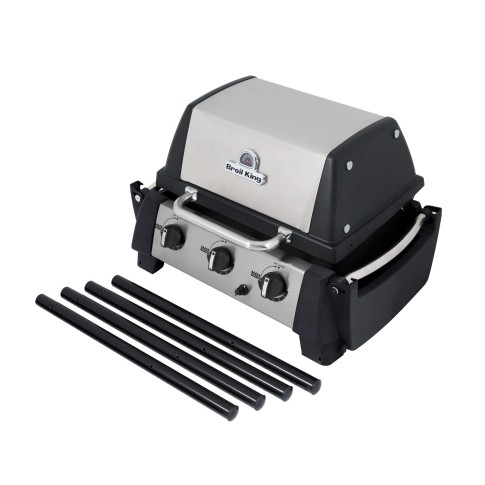 Газовый гриль Broil King Порта Шеф 320 (PortaChef 320), нерж. сталь