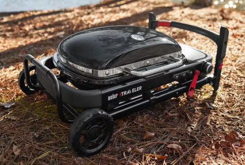Газовый гриль Weber Тревелер Компакт (Traveler Compact), черный ASIA