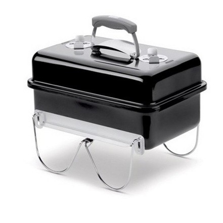 Угольный гриль Weber Go Anywhere, портативный, чёрный в Красноярске