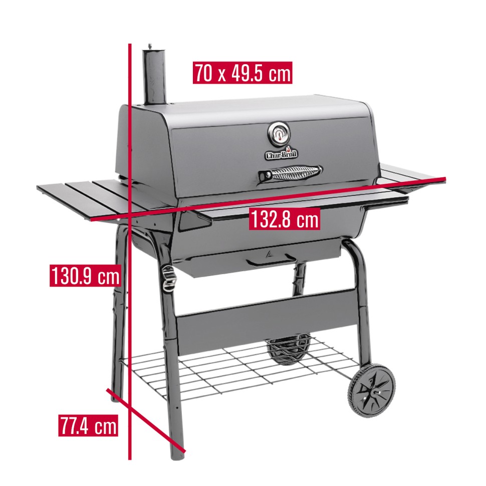 Угольный гриль Char-Broil Charcoal L в Красноярске в Красноярске