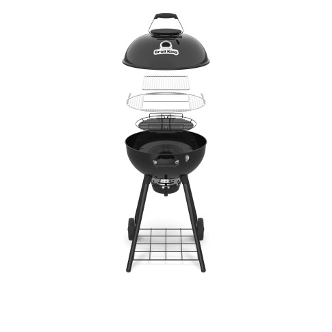 Гриль угольный Броил Кинг Краун Кетл (Broil King CROWN KETTLE 22.5" / 57 BLACK LEG) в Красноярске