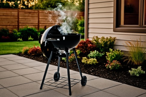 Гриль угольный Броил Кинг Краун Кетл (Broil King CROWN KETTLE 22.5" / 57 BLACK LEG) в Красноярске