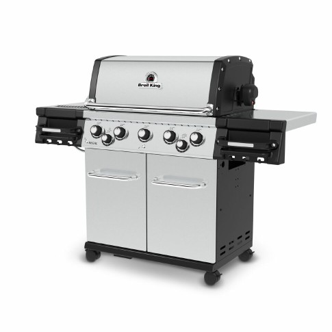 Газовый гриль Broil King Регал С 590 ПРО (Regal S 590 PRO IR), нерж. сталь